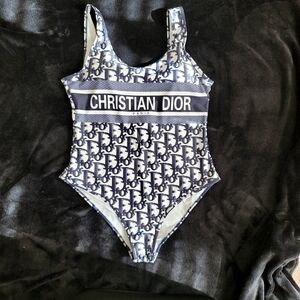 Christian Dior One Piece Swimsuit (Size XL)